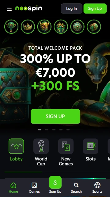 neospin mobile casino